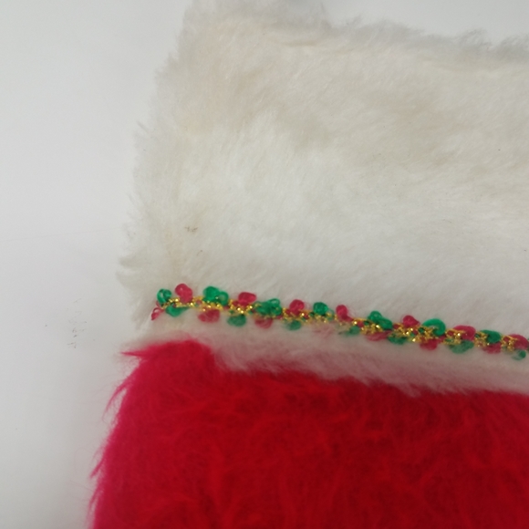 Vintage Red Christmas Stocking - Picture 9 of 14
